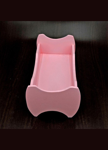 Ліжко для ляльок з дерева Жасмін барбі (КРТ-000750) No Brand (328605904)