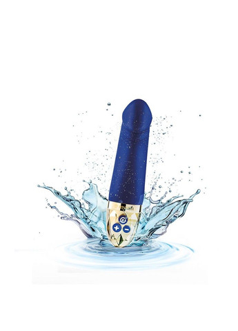 Вібратор Real Deal Neil Blue, потужний мотор, 8 режимів Mystim (333332855)