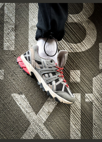 Серые всесезонные кроссовки мужские и женские asics gel-sonoma 15-50 obsidian grey | асикс гель-сонома 15-50 серые No Brand