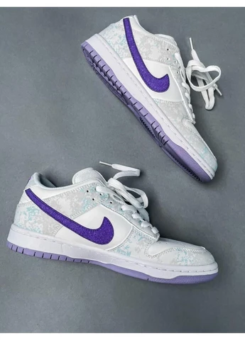 Фиолетовые летние кроссовки nike dunk dunk low purple pulse найк данк фиолетовые No Brand