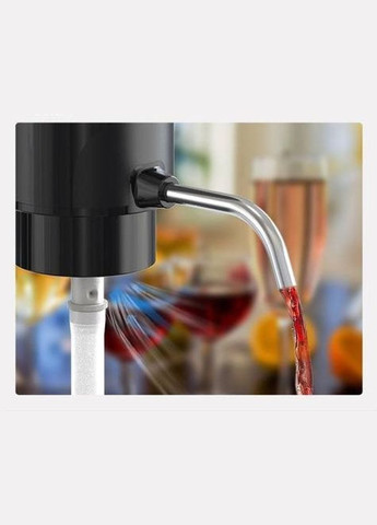 Електронна помпа аератор для вина,диспенсер акумуляторний.Винний електродозатор з акумулятором для пляшки No Brand (337341987)