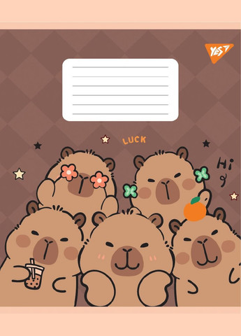 Тетрадь ученическая Капибара Capy Tay 767802 18 л. shop (4823092295958) Yes (339108195)