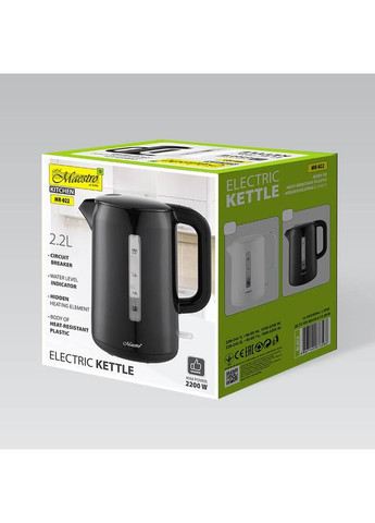 Электрочайник 2.2 л (MR-022-WHITE) Maestro (364237479)