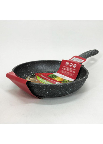 Глибока пательня для кухні СВ-1811 18 см, Сковорода з SB-773 бакелітовим покриттям Con Brio (351486265)