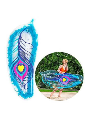 Пляжний надувний матрац-шезлонг 43241 "Кокетливе перо", 189 х 79 см Bestway (299669968)