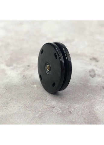 D=21 мм кнопки пластиковые потайные - черный Plus-plus (354799277)