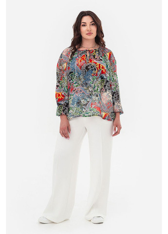 Комбінована блуза wind кораловий Garne