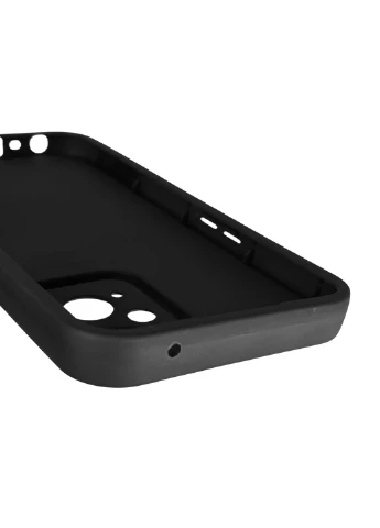 Чохол силіконовий Soft Touch з 3D принтом злого кота для A36 чорний (Повний захист камери) Oppo (378976130)