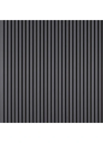 Рейка декоративна WPC стінова 3000х165х23мм Чорна SW-00001861 Sticker Wall (387815316)