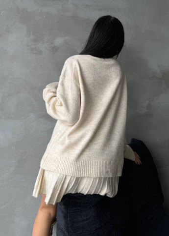 Вязаный костюм с юбкой Allthings (324216894)