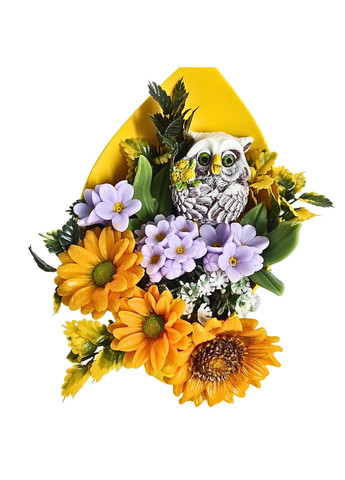 Букет квітів з мила Соняшник, ромашки з незабудками на подарунок Bila Lileya (355921461)