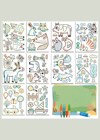 Набор для творчества "Мир для создания животных" Djeco (333252453)