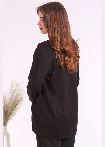 Черный женский жакет женский 032 ангора двухсторонняя черный Актуаль - демисезонный