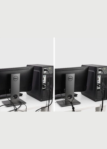 Липучка-фіксатор органайзер для кабелю дроту стяжка хомут стрепи 300 мм / 12 мм 20 шт Neon (340276178)