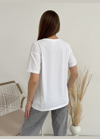 Белая летняя футболки Magnet WN20-606