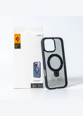 Чохол для смартфона AAA Magnetic Ring for Apple iPhone 16 Pro All Black Spigen (340278129)