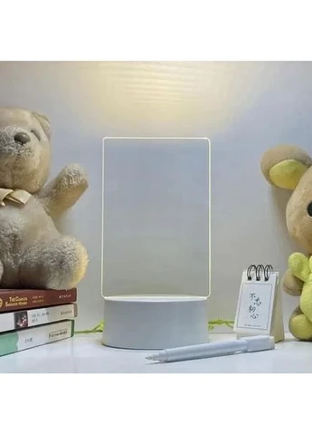 Ночник-планер для заметок LED Note AA10-11 с маркером 16×10 см USB (3_06798) No Brand (395877001)