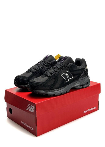 Черные демисезонные кроссовки мужские new balance No Brand 1906R Cordura GTX Black Grey