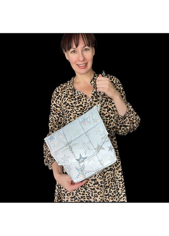 Стьобана, мяка, дута сумка Svitashka водонепроникна, світловідбиваюча з довгим ремінцем через плече. No Brand (311300791)