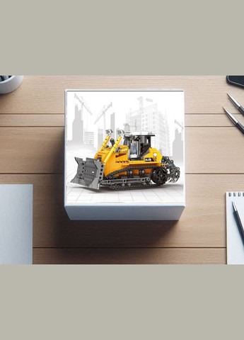 Конструктор бульдозер 703 деталі (598) No Brand (338222883)