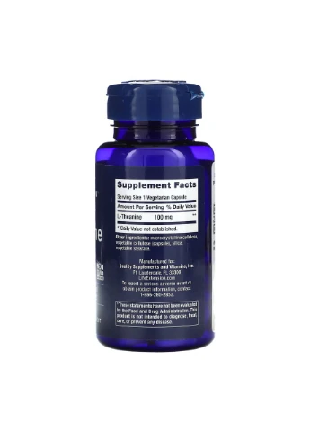 L-Theanine 100 mg - 60 vcaps Life Extension (402792622)