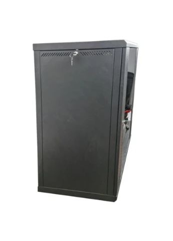 Шкаф 21U, 600х600х1036 стекло, черный (ES-Е2160B) Eserver (385829494)