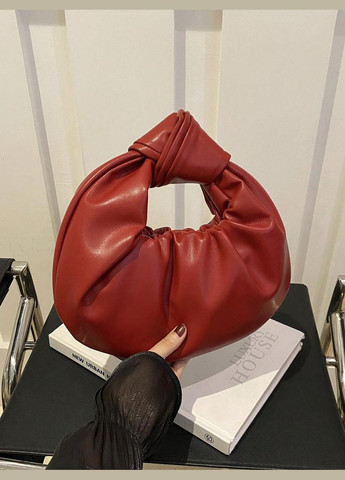 Жіноча сумка 10425 багет червона No Brand (313235560)