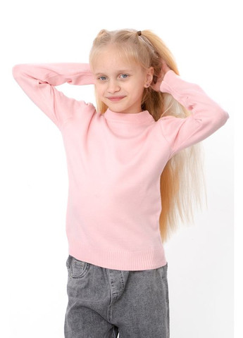 Джемпер прямого крою для дівчинки однотонний (p-18495) Носи своє (367088968)