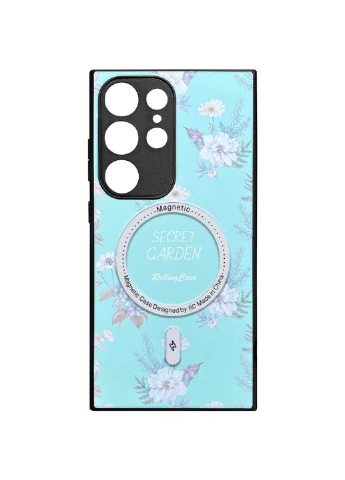 TPU+PC чохол Secret Garden with MagFit для Samsung Galaxy S23 Ultra Epik (390654869)