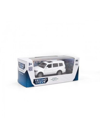 Автомодель - MITSUBISHI PAJERO 4WD TURBO (білий) TechnoDrive (315154113)