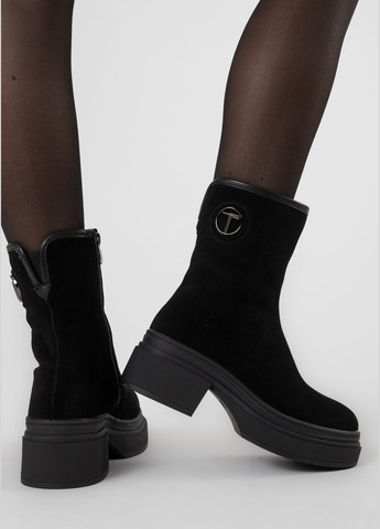 Зимние ботинки (1682ца) Kamani из искусственной замши