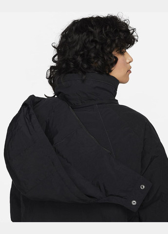 Черная зимняя куртка женская essentials down parka jacket (dh0781-010) Jordan