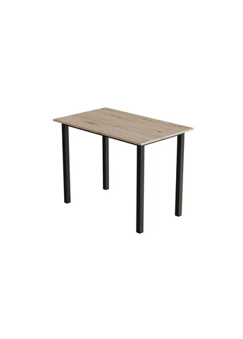 Стіл універсальний Knap 750x1400x700 Чорний метал ДСП 16 мм (FRD-106379) Ferrum-decor (398832640)