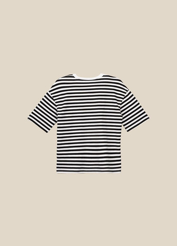 Футболка с узором женская WBC02401 Бело-черный shop (2888000009265) LAWA - (364723959)