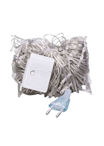 Гірлянда Нитка 171 LED довжина 16 метрів прозора, білий GarlandoPro W300LEDW No Brand (339872464)