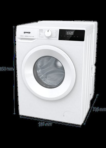 Пральна машина автоматична WNHPI 62SCSIRV/UA (WFLP6012) Gorenje (316510122)