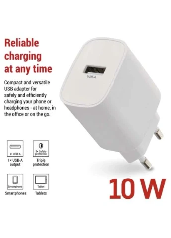 Зарядное устройство (V01B10) Emos V01B10 USB-A 10W (401746176)