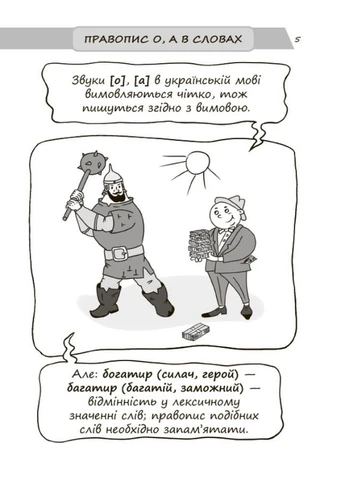 Новый украинский правописание в иллюстрациях. Правила - легко и быстро. ВИД006 No Brand (359372077)