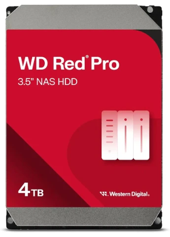 Жорсткий диск 4TB 3.5" 7200 256MB SATA Red Pro NAS WD (393461853)