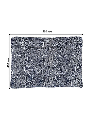 Лежак для котів і собак 563301 Blue Waves (45*55 см) для хатніх тварин 4 шт. Taotaopets (356499625)