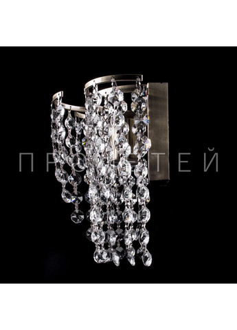 Кришталеве бра на 1 лампочку (антична бронза). E0632/1W/AB No Brand (354229750)