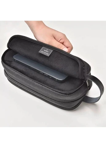 Косметичка WIWU Salem Travel Pouch органайзер чорна 23х10х15 см No Brand (402071007)