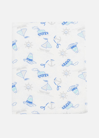 Пеленка для мальчика цвет белый ЦБ-00258904 Sweet Mario (300625470)