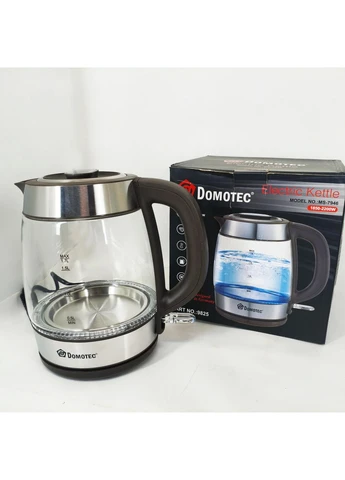 Электрический чайник Domotec MS-7946 стеклянный 1.7л 2200Вт No Brand (385265402)