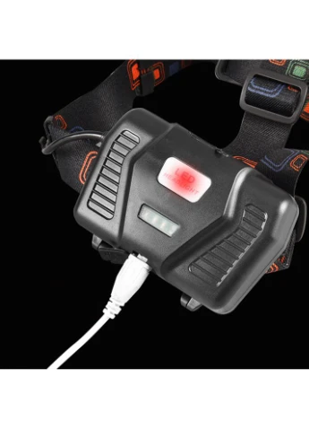 Ліхтарик налобний акумуляторний з ZOOM, USB + 3x18650, XQ-218-HP50 / Налобний ліхтар / Потужний налобний ліхтар No Brand (395908077)