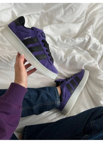 Фіолетові літні кросівки adidas campus 00s violet адідас кампус фіолетові No Brand