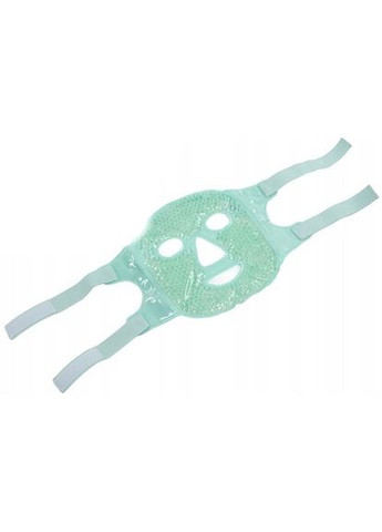 Крижана гелева маска для обличчя проти зморшок знімає втому зміцнює шкіру гаряча холодна терапія зелена No Brand (300583395)