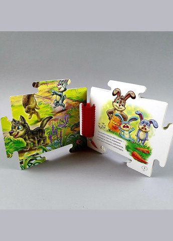 Дитяча книжка пазл Наш світ. У лісі (українською мовою) А1821002У РАНОК (361409642)