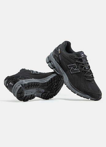 Черные демисезонные кроссовки мужские new balance 1906r cordura black purple | нью баланс 1906 черные No Brand