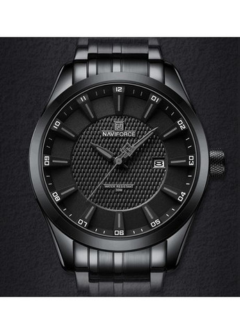 Наручний годинник чоловічий Perfect Чорний (3109) Naviforce (363318820)